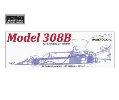 Hesketh 308B Holland Grand Prix 1975 1/20 - Wolf Kits - GP20106