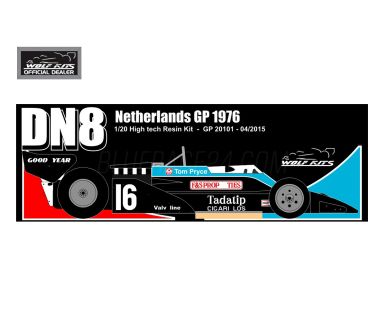 Shadow DN8 Netherlands Grand Prix 1976 1/20 - Wolf Kits - GP20101
