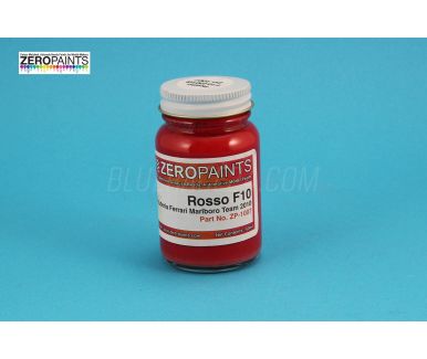 Ferrari F10 Formula 1 2010 Rosso Red Paint 60ml - Zero Paints - ZP-1007_9