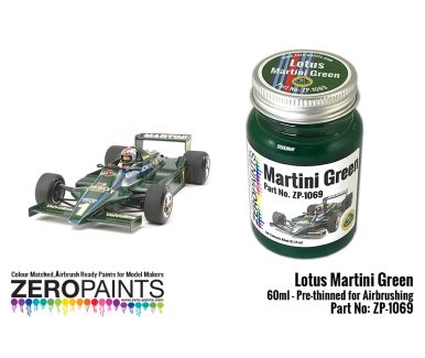 Lotus Martini Green Paint 60ml Airbrush - Zero Paints - ZP-1069