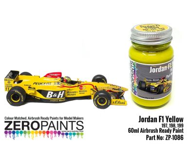 Jordan 197, 198, 199 Yellow Paint 60ml - Zero Paints - ZP-1086