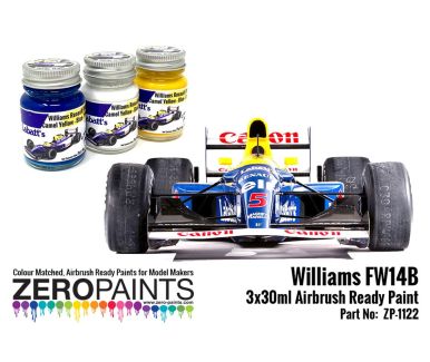Williams FW14B Paint Set 3x30ml ZP-1122
