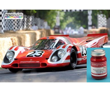 Porsche 917 #23 Porsche Salzburg Le Mans 1970 Red Paint 60ml ZP-1316