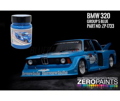 BMW 320 Group 5 Blue Paint 60ml - Zero Paints - ZP-1733