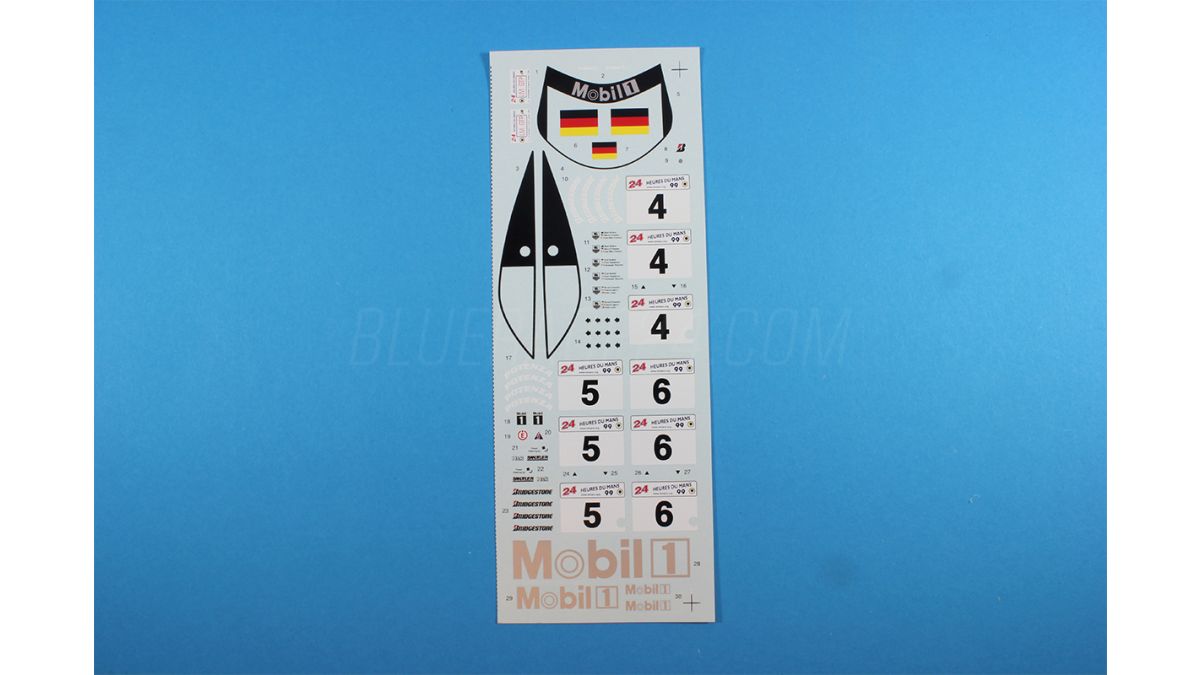AMG Mercedes-Benz CLR Le Mans 1999 1/24