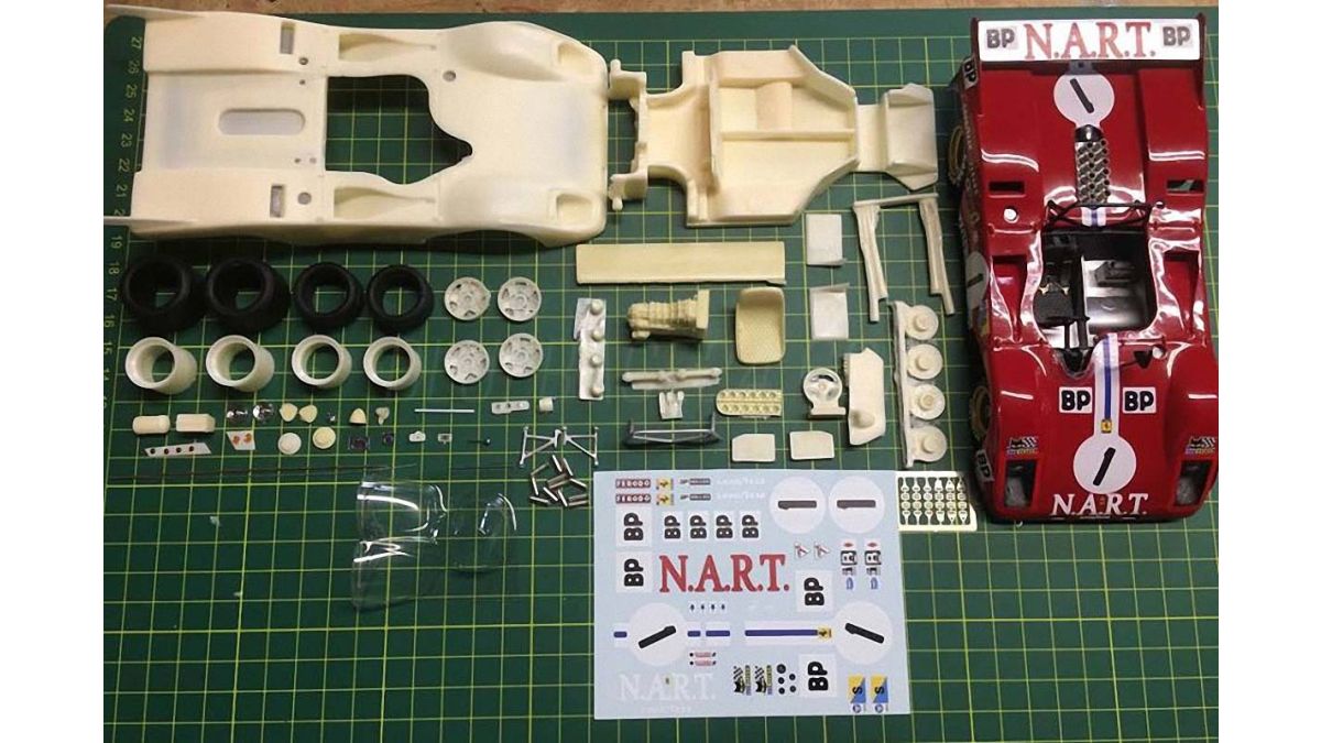 Ferrari 312P Le Mans 1974 1/24