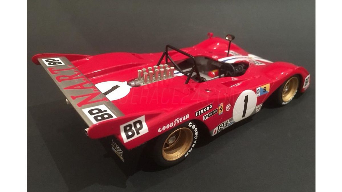 【公式ショップ】 Ferrari 312P 1/24 1974 Mans Le BBR