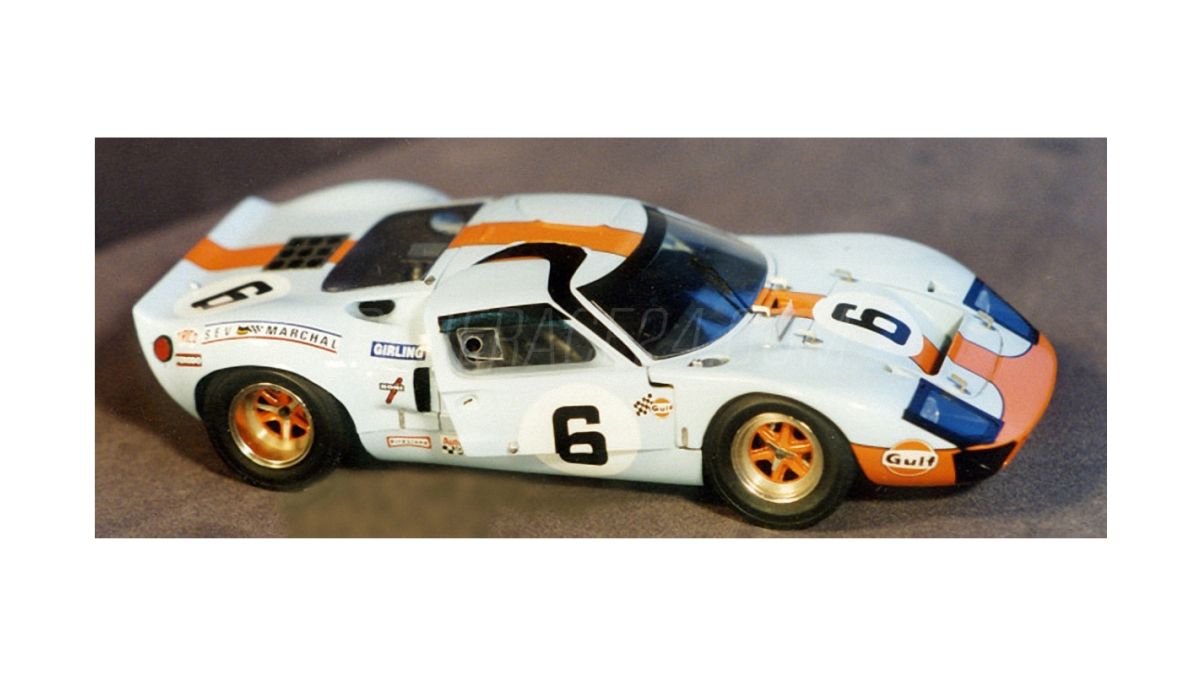 1:24 Gulf Ford GT40 1969 Le Mans #6, #7 (for Fujimi), SHK-D369