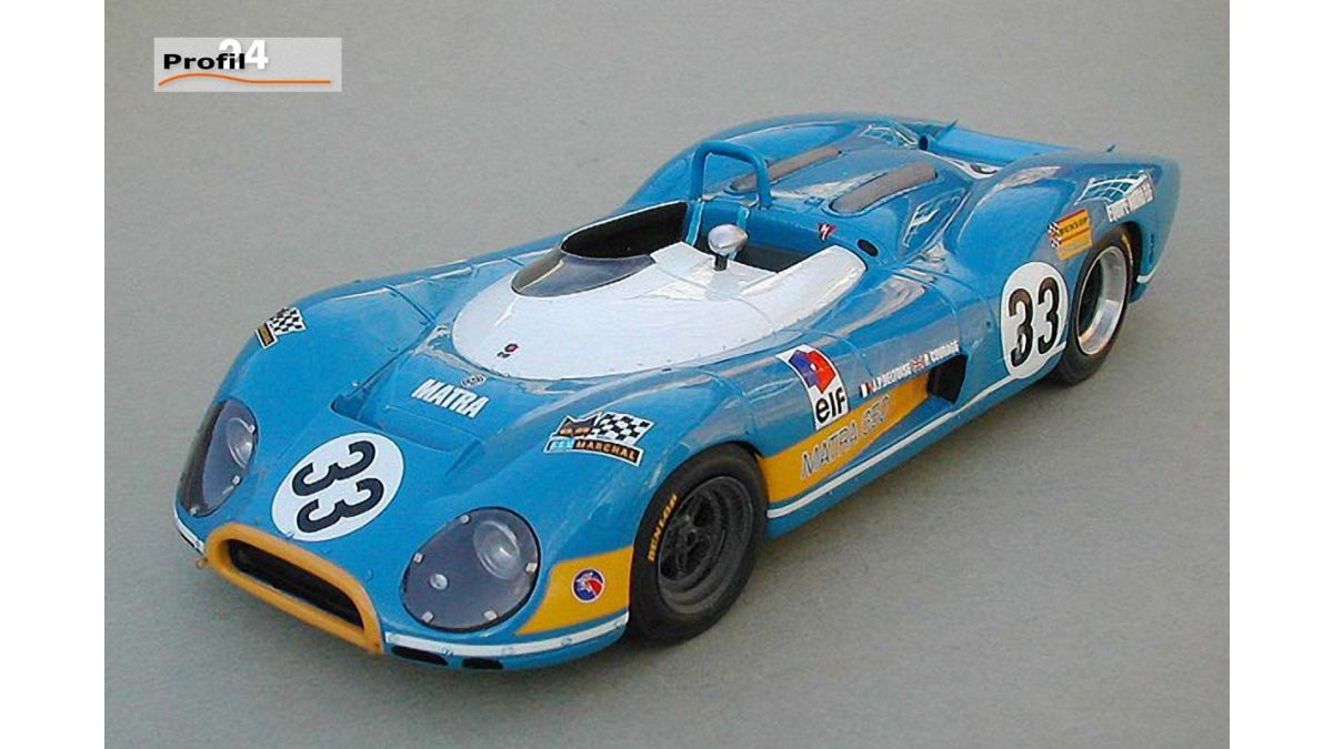 Matra MS 630 650 24h Le Mans 1969 Galli Widdows 1:43 Spark 3549 NEU