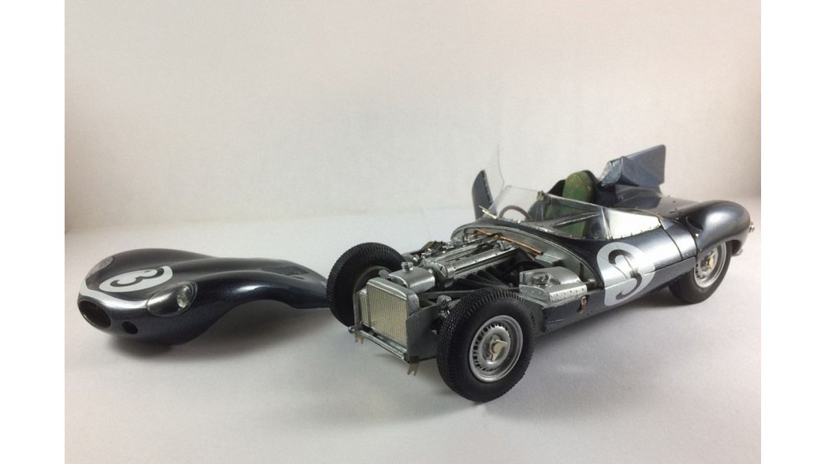 Jaguar d type Le Mans 1957 1 24
