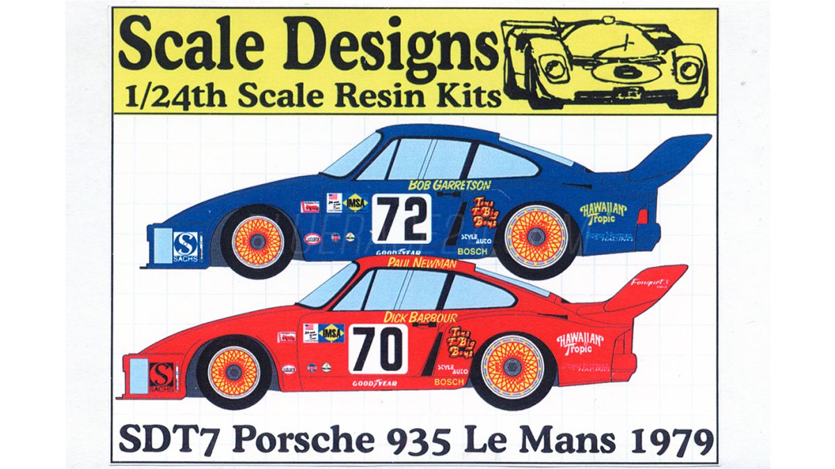 Decals Porsche 935 Le Mans 1979 41 45 1:32 1:43 1:24 1:18 slot Kremer calcas 
