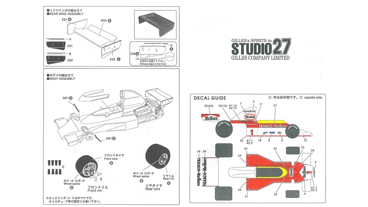 McLaren M23 Brazil GP 1975 1/20