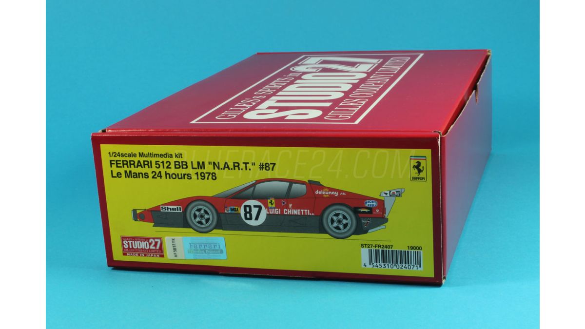 Decals ferrari 512 BB le mans 1978 88 89 1:32 1:43 1:24 1:18 slot decals 
