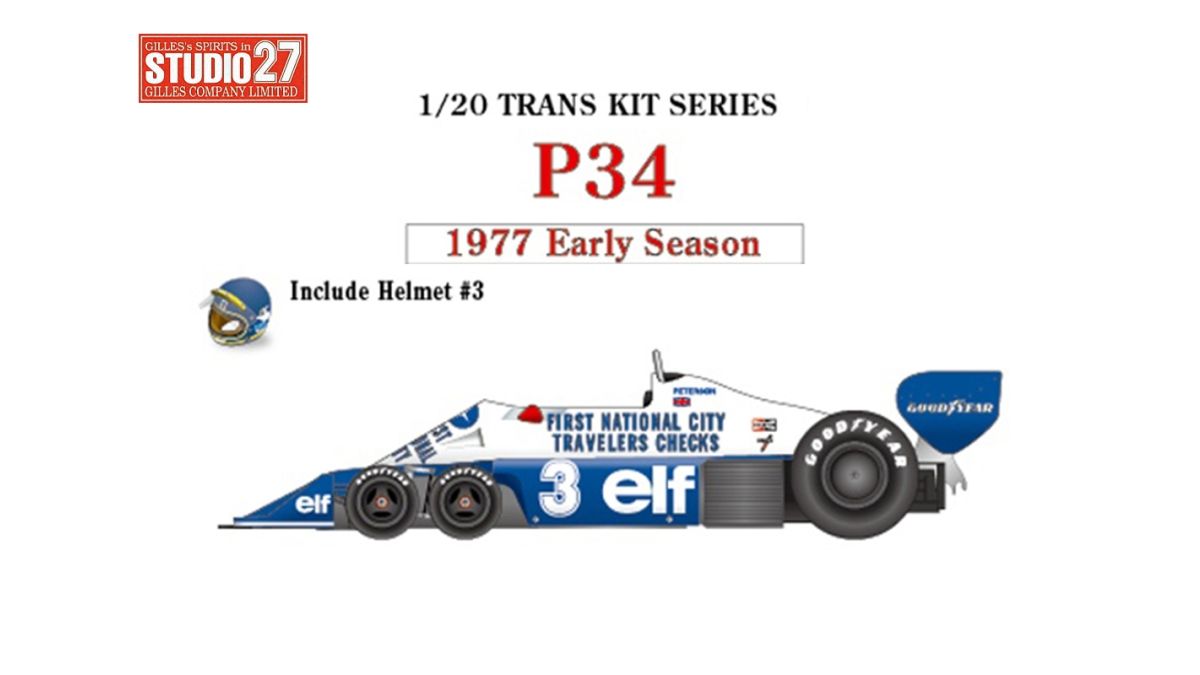 Tyrrell P34 Early Season 1977 1/20