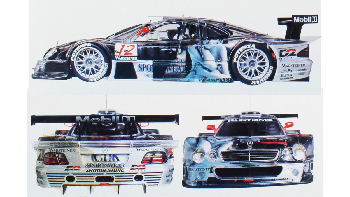 タミヤ 1/24 メルセデス MERCEDES CLK-GTR オリギナルタイレ プラモデル 希少 絶版 未組立 未使用  タミヤ製1⁄24 Mercedes CLK-GTR Tamiya 1:24 Mercedes-Benz CLK GTR