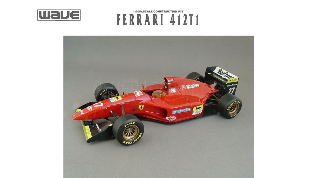 Ferrari 412T Jean Alesi 1995 F1-Collection Scale 1:43 from Atlas 