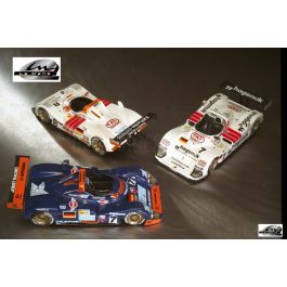 Diverse Joest-Porsche WSC95 Le Mans 1996 - Trophy 1/43