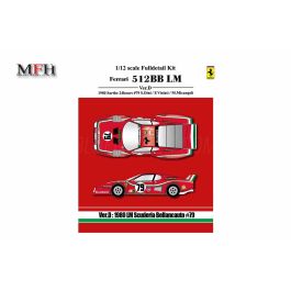 Ferrari 512BB LM Bellancauto #79 Le Mans 1980 Model Factory