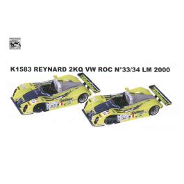 1/43 Spark Reynard 2KQ ROC from 2002 24 Hours of Le Mans car