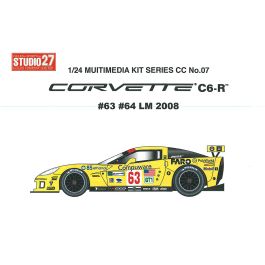 Corvette C6.R #63 #64 Le Mans 2008 1/24