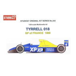 メル12382　Tyrrell Ford 018 Test Jerez Racecarsdirect.com - Tyrrell 018 3.5L Ford Cosworth DFR