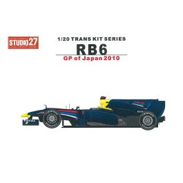 Red Bull RB6 Japan GP 2010 Transkit 1/20