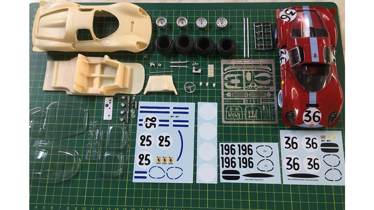 Ferrari Dino 206S Le Mans 1966 1/24