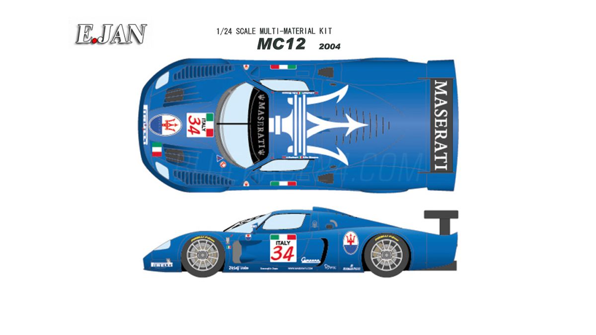 Maserat MC12 GT1 FIA-GT 2004 1/24