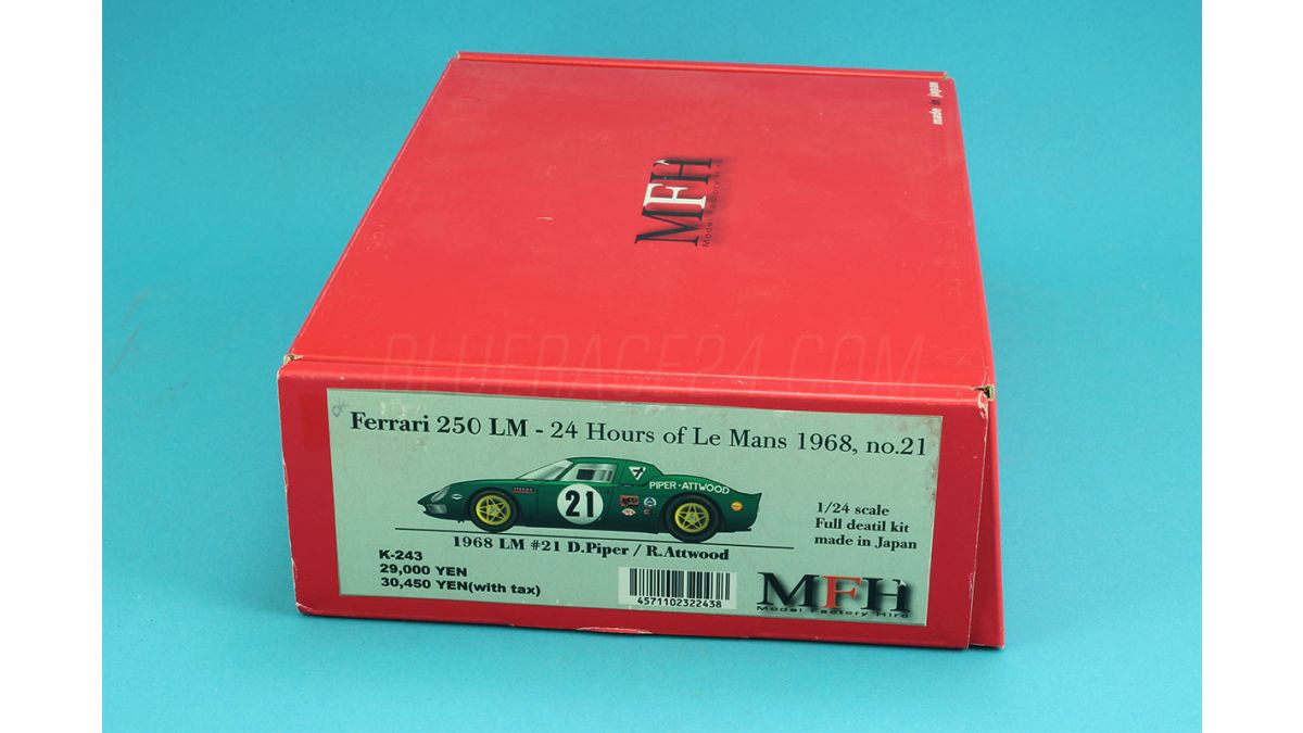 Ferrari 250 Lm # 21 1968 Piper Attwood 24hs Le Mans Ixo 1/43 Verde | Envío gratis