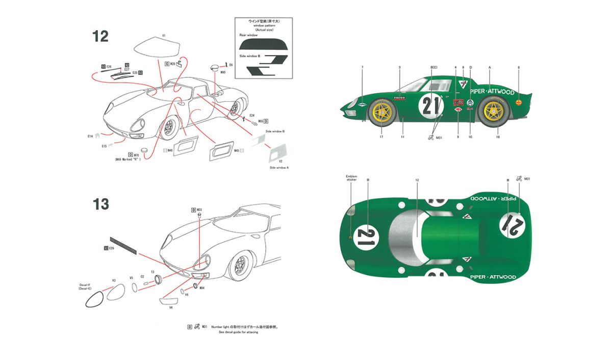 TOKOLOSHE N° TOK19 Piper / Attwood 250LM #21 24H le Mans 1968 1/43 New Box MIB | Australia
