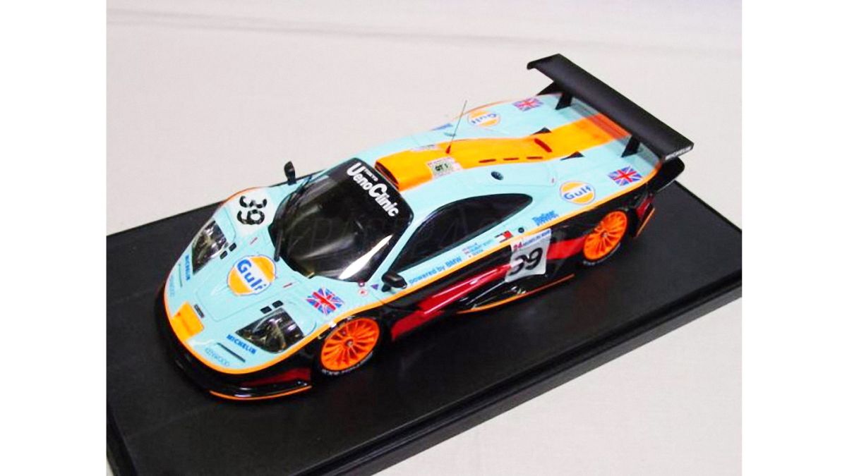 McLaren F1 GTR Long Tail Gulf Le Mans 24 Hours / 1000 km Suzuka 1997 1/24