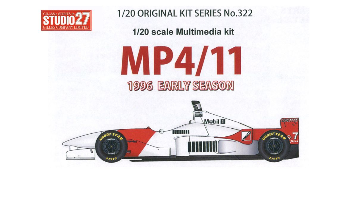 McLaren MP4/11 European Grand Prix 1996 1/20