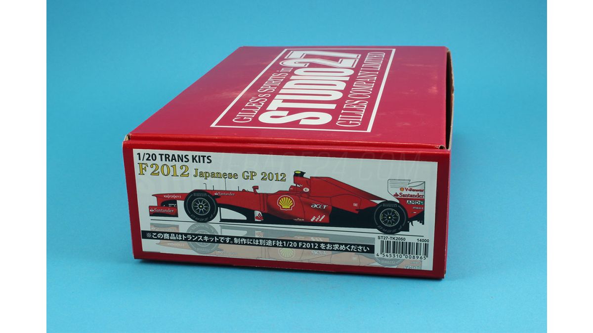 Ferrari F2012 1/20スケール プラモデルキット Ferrari F2012 Japan Grand Prix 2012 1/20 Transkit