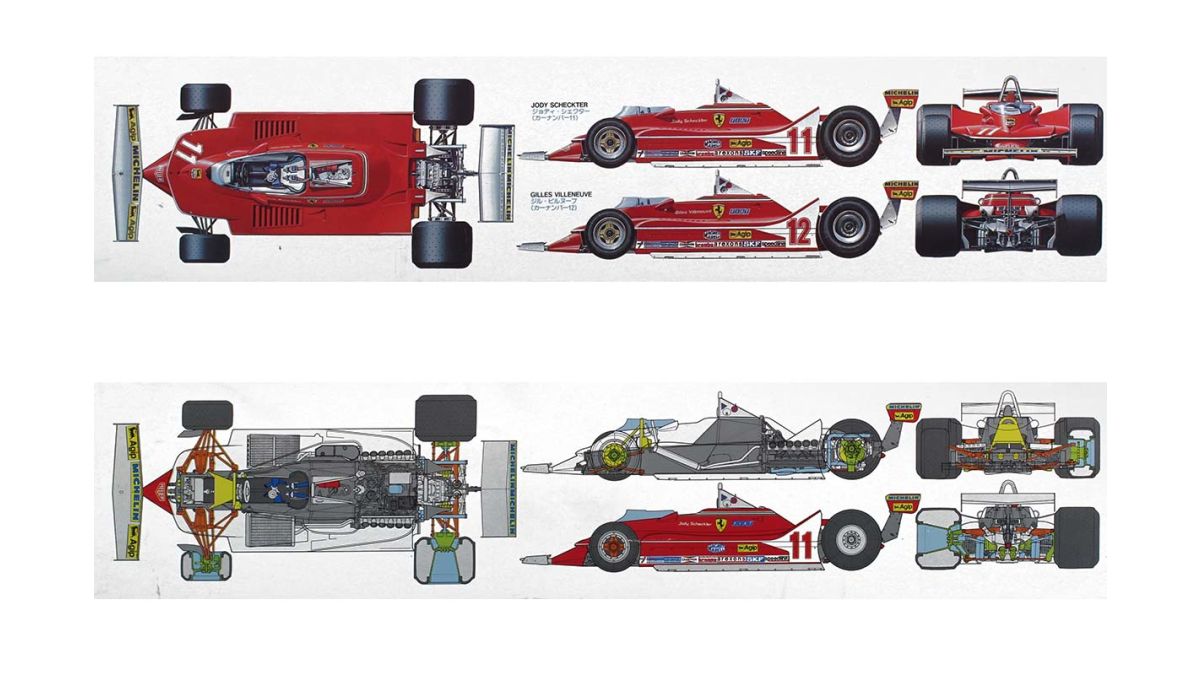 自動車 Tamiya 312T4 1979 Champion Car 1/12 Tamiya 1/20 Ferrari 312T4 F1 1979 Model Kit ITEM 12025 Jody