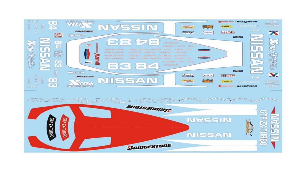 Nissan GTP-ZX Turbo IMSA 1989 1/24
