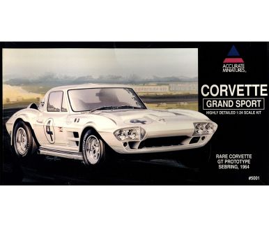 Corvette Grand Sport Sebring 12 Hours 1964 1/24 - Accurate Miniatures - 5001