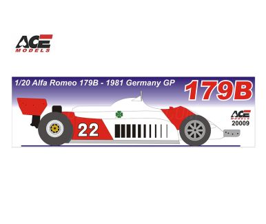 Alfa Romeo 179B German Grand Prix 1981 1/20 - ACE - ACE-20009