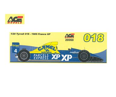 Tyrrell 018 French GP 1989 1/20 - Studio27 - ST27-FK20243