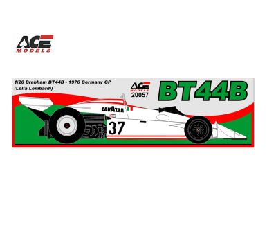 Brabham BT44B Germany Grand Prix 1976 1/20 - ACE Models - ACE-20057
