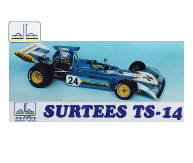 Surtees TS14 German Grand Prix 1973 1/20 - Alfa Brazilian Models - ALF-7