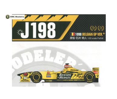 Jordan 198 Belgian Grand Prix 1998 1/20 - AMC Models - AMC-0005