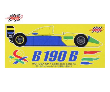 Benetton B190B USA Grand Prix 1991 1/20 - AMD -Models - AMD-20025