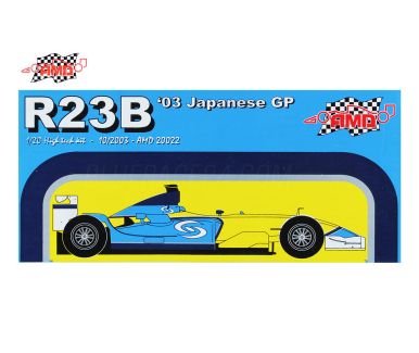 Renault R23B  Japanese Grand Prix 2003 1/20 - AMD Models - 20022