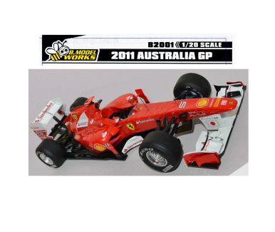 Ferrari 150° Italia - Austalia GP 2011 1/24 - B.Model Works - B2001