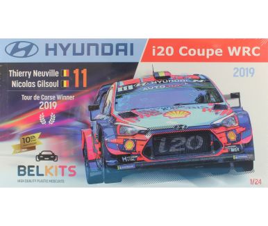 Hyundai i20 Coupe WRC Tour de Corse 2019 1/24 - Belkits - 014