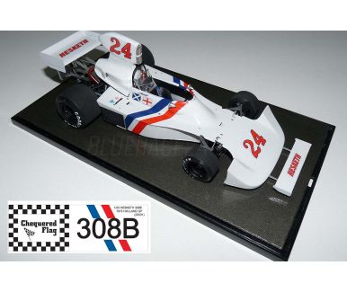 Hesketh 308B Holland Grand Prix 1975 1/20 - Chequered Flag - CHF-20001