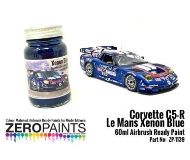 Corvette C5-R Le Mans Xenon Blue Paint 60ml - Zero Paints - ZP-1139