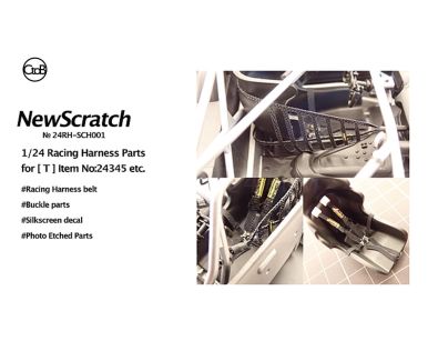 Racing Harness Part 1/24 - NewScratch - NS-24RH-SCH001