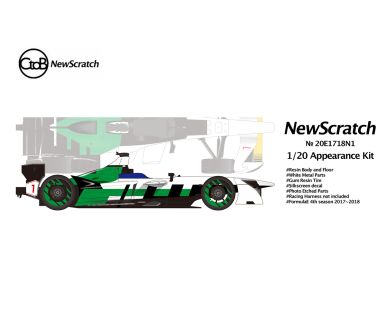 Audi e-tron FE04 Formula-E 2017/2018 1/20  - CtoB/NewScratch - NS-20E1718N01