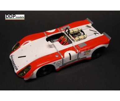 Jaguar D-Type #6 Le Mans 1955 1/24 - Fisher Model & Pattern - FIS-2401